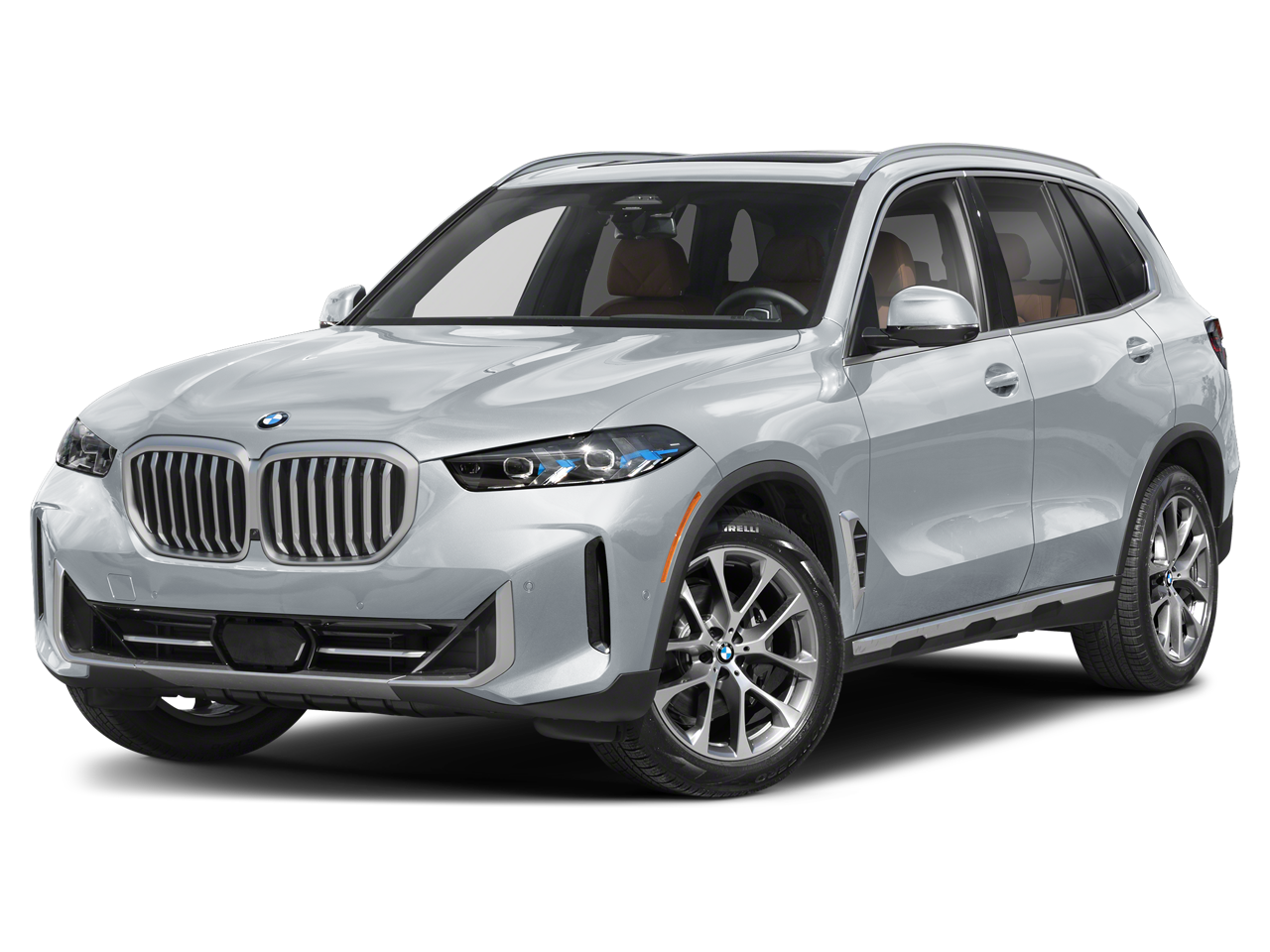2026 BMW X5 xDrive40i in Brooklyn Grey Metallic — front three-quarter view